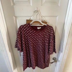 Champion repeating logo tee